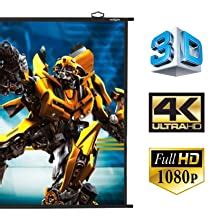 Inlight 150 inches Diagonal, UHD-3D-4K Ready Technology Universal Map ...