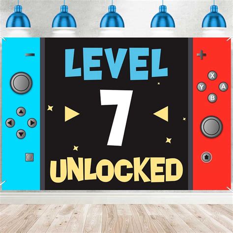 Level 10th Birthday Party Decor - Video Game Theme India | Ubuy