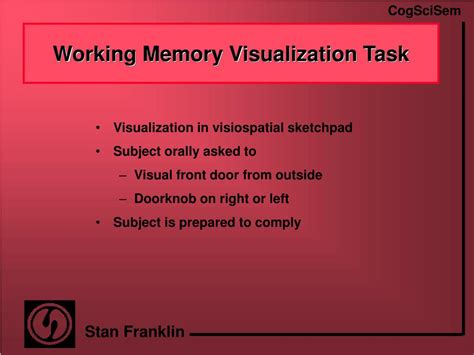 PPT - Working Memory Tasks PowerPoint Presentation, free download - ID:2911042