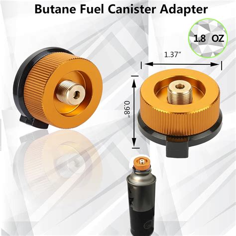 Butane Refill Adapter Isobutane Fuel Canister | Ubuy India