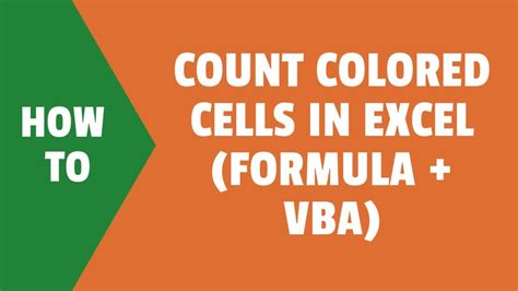 How to Count Color Format Cell 的图像结果