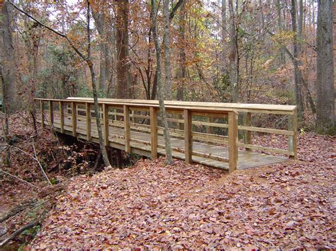 Timber Pedestrian Bridge by Nature Bridges