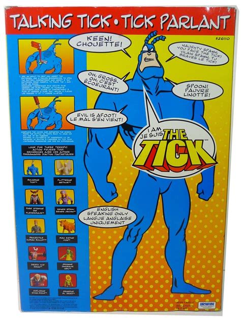 NEW!!! The TICK TALKING 16" Action Figure (1994) SEALED!!! Irwin 26110 | #4609834763