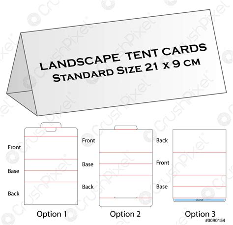 Blank Tent Card Template - Ccalcalanorte.com