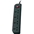 Belkin 4-Socket Extention Board with Surge Protector Universal Socket ...