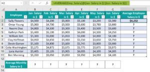 Image result for Structured References Example