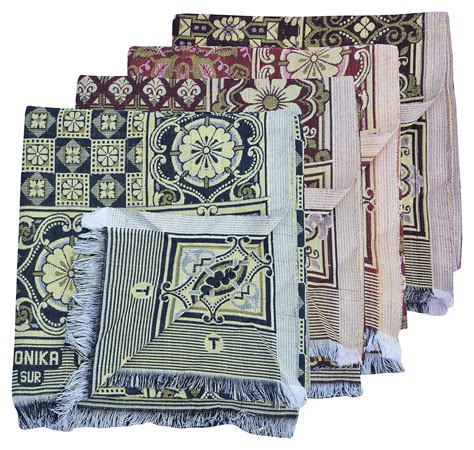 Buy Gone Cotton Single Solapur Chaddar - Combo of 4, Muticolor, GT043 ...