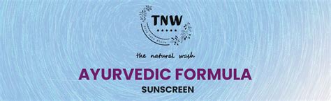 TNW-THE NATURAL WASH Sun Defence Sunscreen SPF 50 PA++ UVA/UVB ...