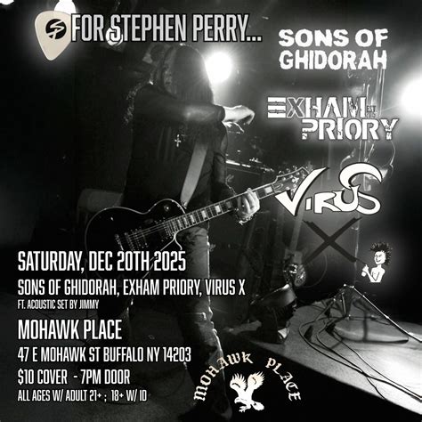 A Tribute For Stephen Perry, Mohawk Place, Buffalo, 20 December 2025 ...