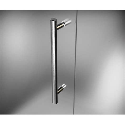 Aston Nautis 71-1/4-in to 72-1/4-in x 72-in Frameless Hinged Shower ...
