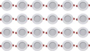 BENE LED 7w Ray Round Ceiling Light (White, 7w, Pack of 24 Pcs ...