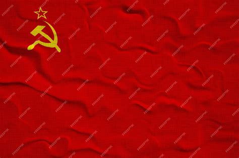 Premium Photo | National flag of soviet union background with flag of soviet union