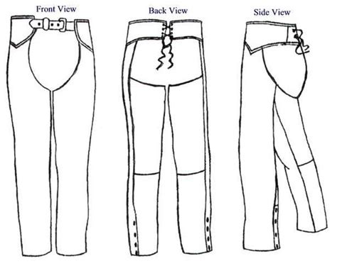 Image result for How to Make Chaps Pattern