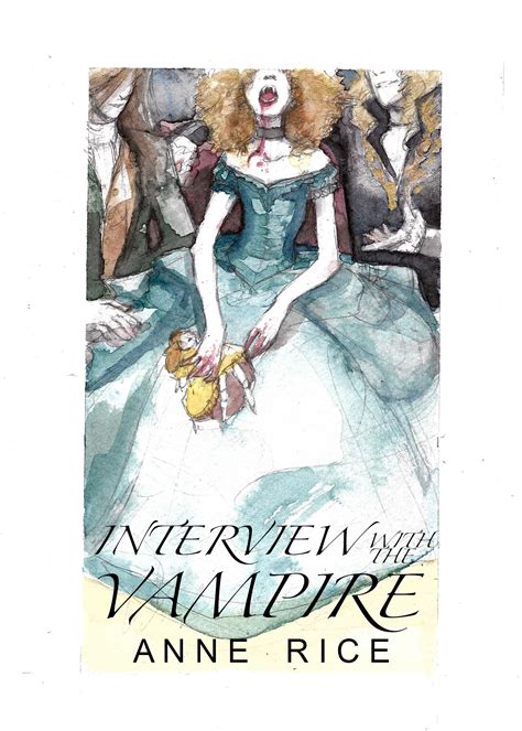 Interview with the Vampire Book Cover on Behance