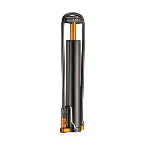 Lezyne Micro Floor Drive XL mini pump 35PSI black/shiny