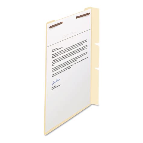 Self-Adhesive Folder Dividers for Top/End Tab Folders, 2 Fasteners ...