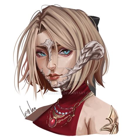 Portrait of my character on Final Fantasy XIV by LoreIae on DeviantArt