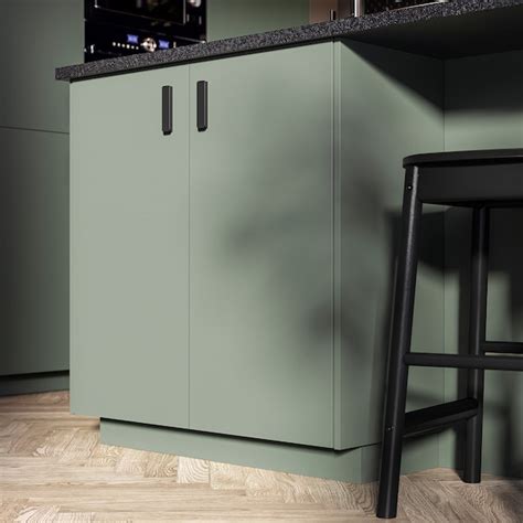 NICKEBO door, matt grey-green, 20x80 cm (77/8x311/2") - IKEA