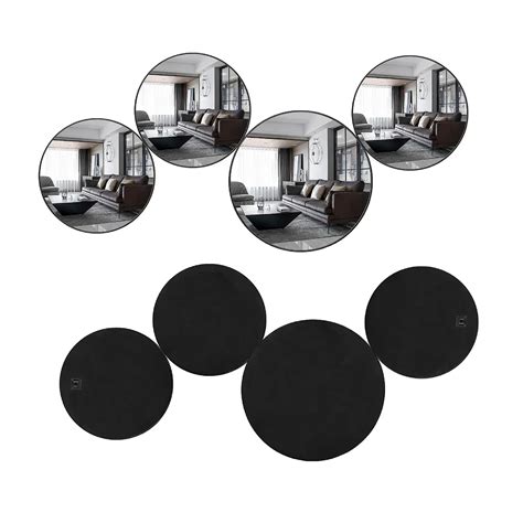 4Matte Black Decorative Framed Mirror – Flair Glass