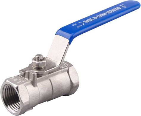 DERNORD Stainless Steel Ball Valve 1PC Type India | Ubuy