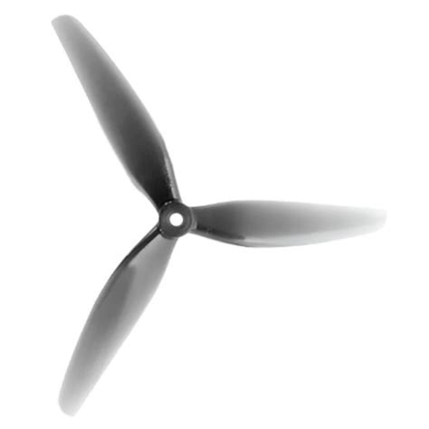 HQProp 7X4X3 Light Grey (2CW+2CCW)-Poly Carbonate Triblade Propeller ...