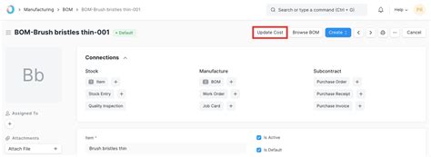 Help - Bill Of Materials
