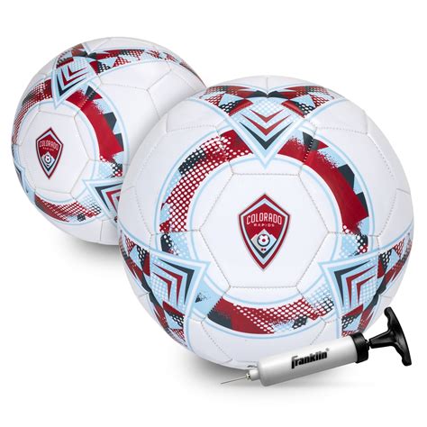Franklin Sports MLS Colorado Rapids Soccer Ball - Official Size 5 ...