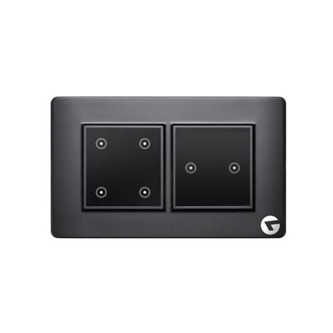 L&G 4 modular touch switch board | 2 Gang Touch Switch | WiFi Switch ...