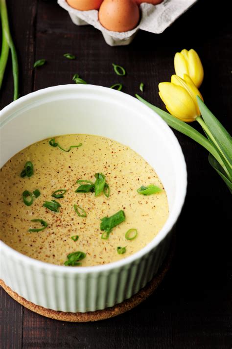 Silky Chinese Steamed Eggs with Green Onions & Bone Broth