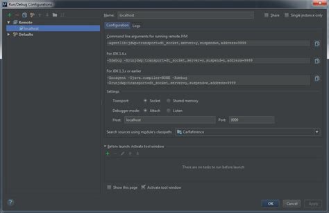 Image result for IntelliJ Debug Remote Java Application