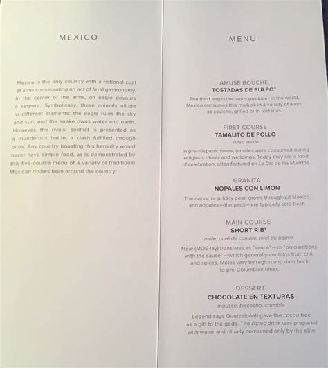 21 Chef’s Table Menus? - Page 5 - Viking Ocean - Cruise Critic Community