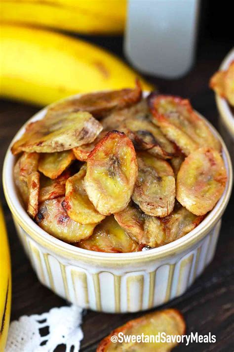 Air Fryer Banana Chips [Video] - Sweet and Savory Meals