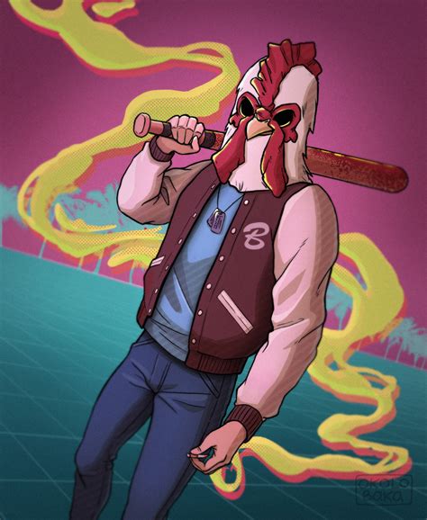Richard (Hotline Miami) by okolobaka on DeviantArt