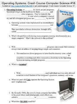 Image result for Crash Course Computer Science Worksheets