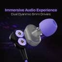 Kreo Hydra Type C In-Ear Wired Earphones with Mic, Earphone Wire ...