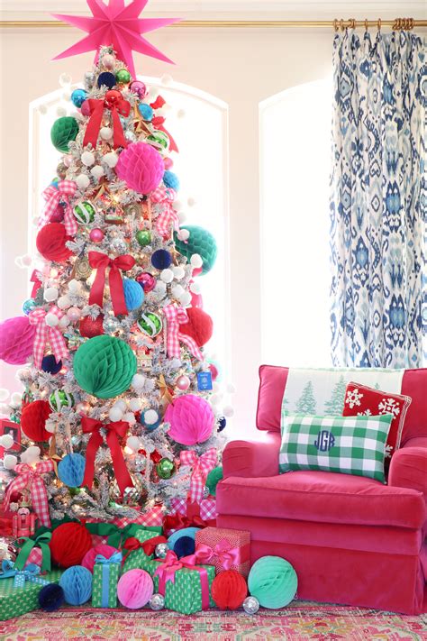 2021 CHRISTMAS HOME TOUR PART 1: COLORFUL HONEYCOMB BALLS CHRISTMAS ...