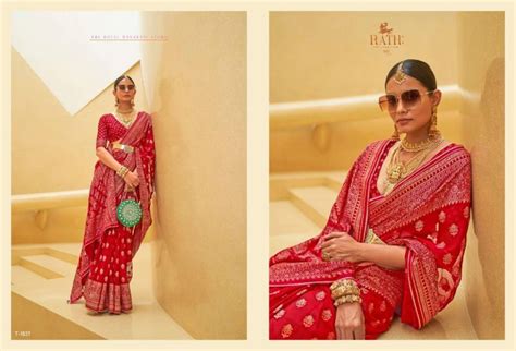 Rath Rajkanya Fancy Organza Saree Collection: Textilecatalog