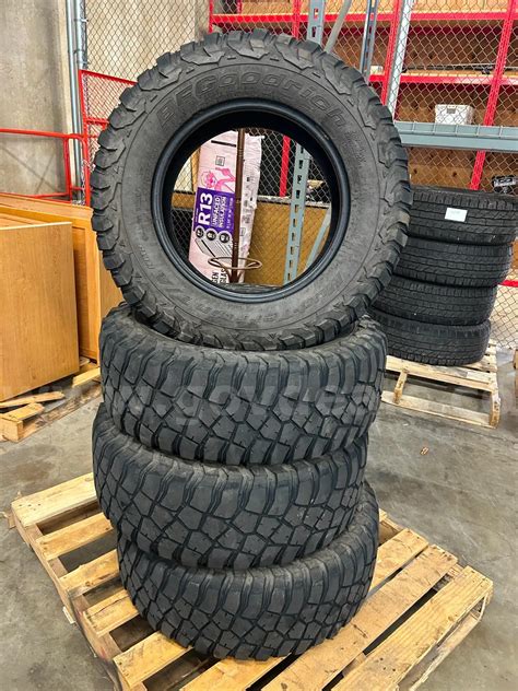 Set of BFGoodrich Mud-Terrain T/A tires | GovDeals