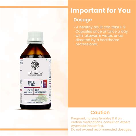 Ayurvedic Syrup for Acidity Relief | Life Aveda