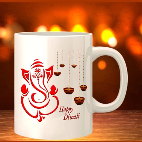 Buy ZOOM DIGITAL Best Ceramic Coffee Mug for Diwali with Free 3D ...