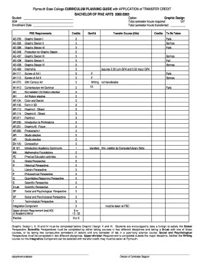 Fillable Online plymouth Student SS# Enrollment Date Plymouth State ...