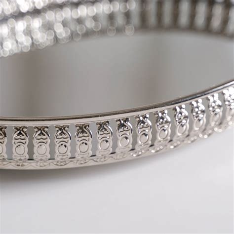 Set Of 3 Luxury Metal Tray Silver Online - Premium Decorative Tray ...