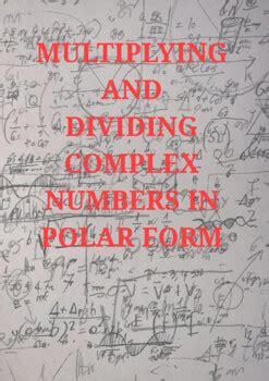 Image result for Multiplying Complex Numbers in Polar Form