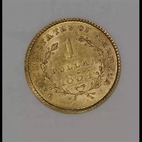 1854-PHILADELPHIA Gold Dollars Liberty Head NGC MS-62 - Kearney Coin Center