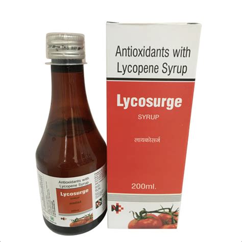 Antioxidants with Lycopene Syrup Manufacturer at Best Price in Karnal ...