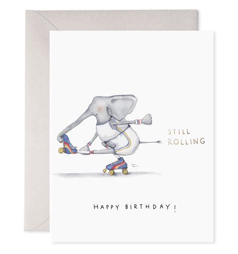 Single Card Still Rolling | E. Frances Paper Inc. | Iris Gifts & Décor