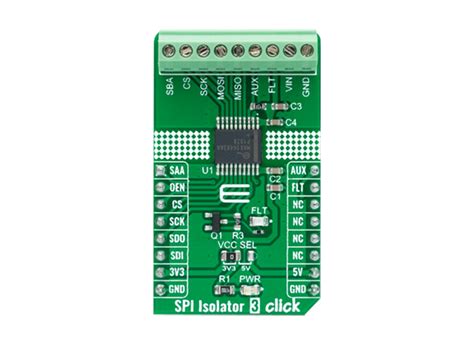 SPI Isolator 3 Click - Mikroe | Mouser
