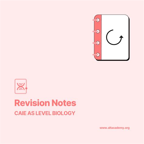Biology AS Revision Notes - Alt Academy