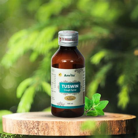 Amrita Tuswin Cough Syrup (Pack of 2) – Amritaherbo