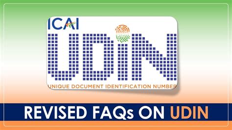 ICAI released revised FAQs on UDIN